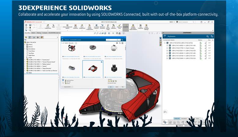 solidworks操作页面