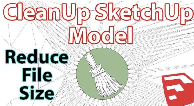 SketchUp 常见建模错误:漏洞、断线快速修复