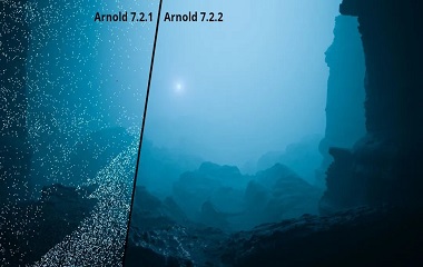 Autodesk发布了最新版本的Arnold 7.2.2
