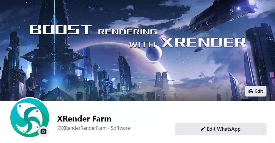 XRENDER海外社交媒体