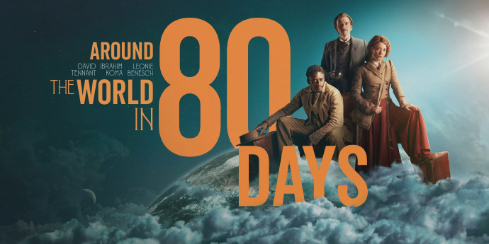 《八十天环游地球》海报