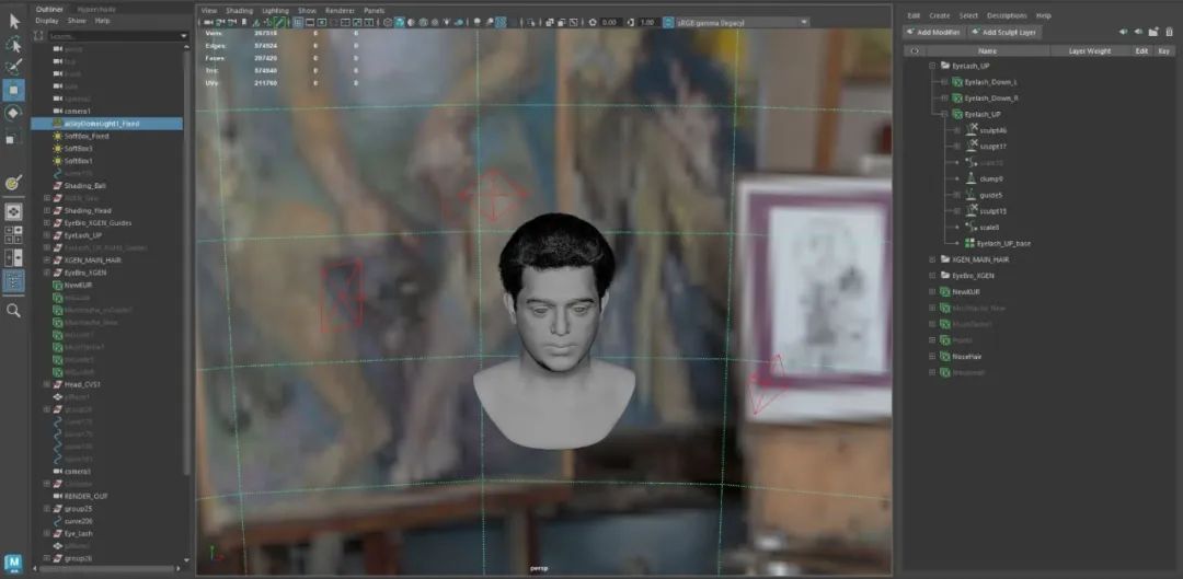 通过Maya, ZBrush和Arnold中，该如何创建3D肖像？